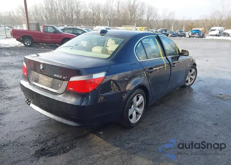 2007 BMW 525Xi z USA, uszkodzony, nr VIN WBANF33537CW70788